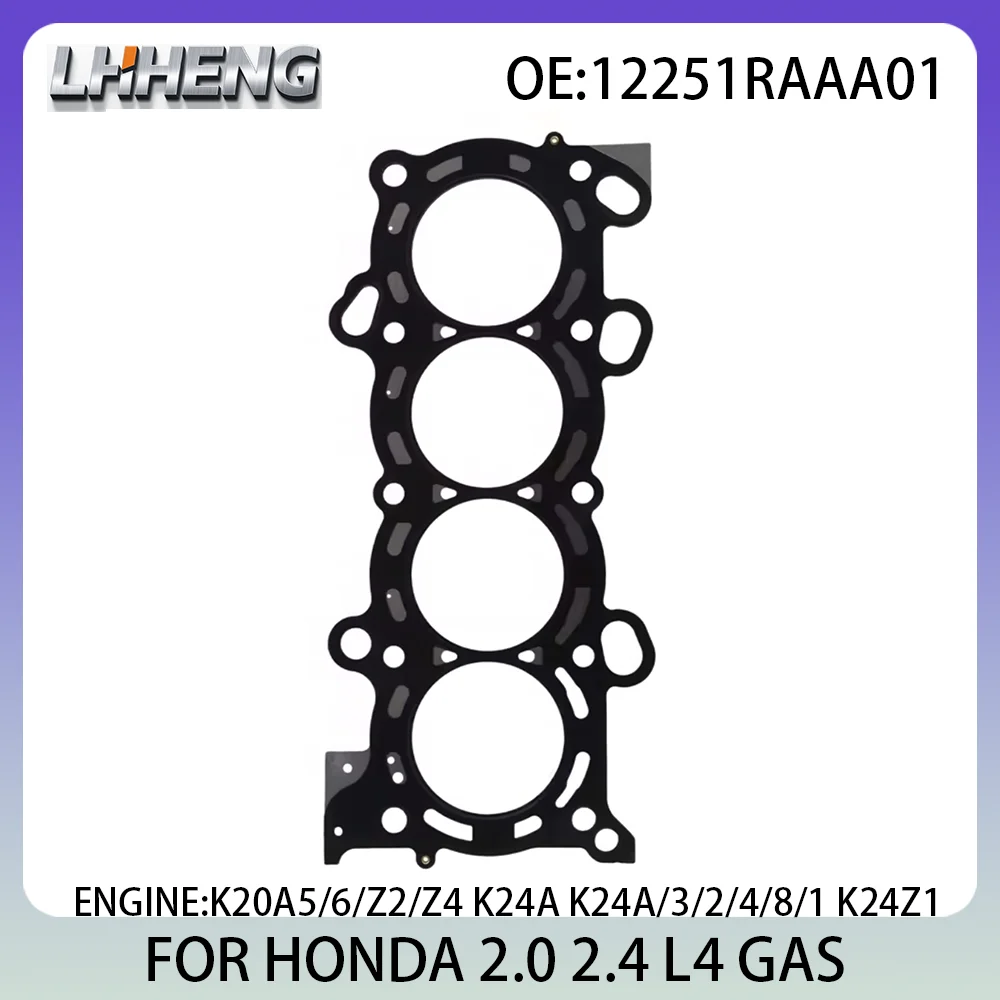 

Engine Valve Cover Cylinder Gasket For HONDA ACCORD CIVIC CR-V ELEMENT ODYSSEY 2.0L 2.4L 2.0 2.4 L T GAS 00-13 K24A 12251RAAA01