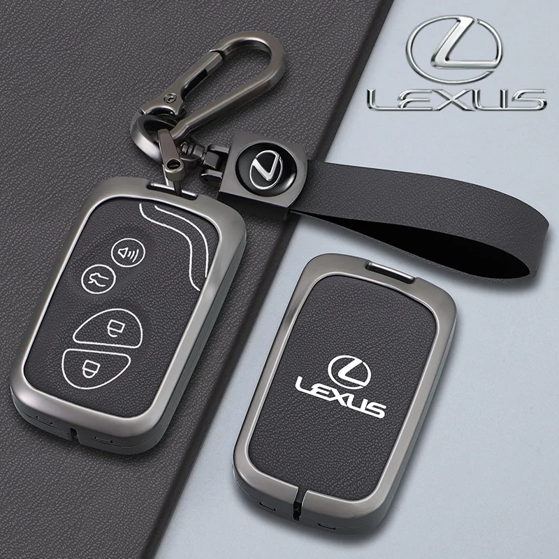 Leather Car Remote Key Case Cover for Lexus GX460 RX350 ES350 IS250 LX570 IS350 GS430 GS300 GS450h Ct200h Gs350Gs460 Accessories