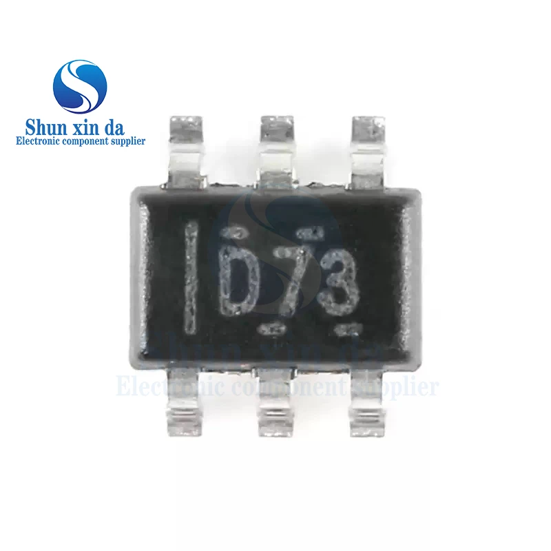 5PCS DAC7311IDCKR DAC7311IDCKT DAC7311 D73 SC-70-6 Digital to Analog Converters - DAC 12B Sgl Ch 80uA DAC SMD IC