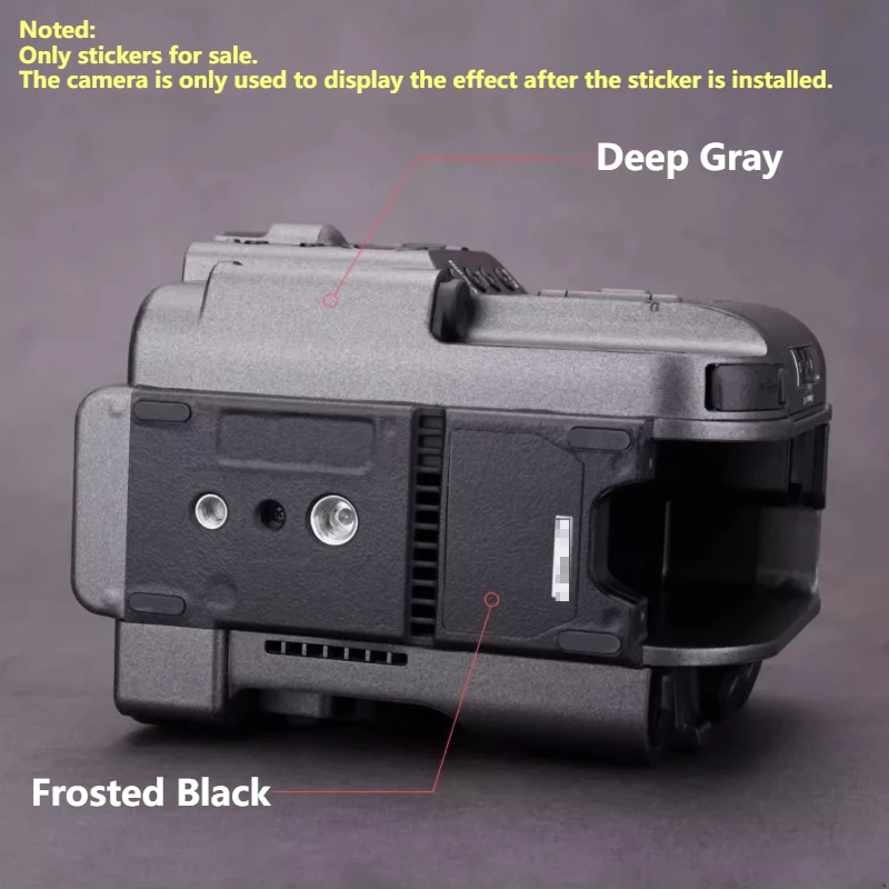 For Sony FX6 Camera Sticker Premium Vinyl Wrap Stylish Protective Decal Anti-Scratch Cover ILME-FX6VK ILME-FX6 Color blocking