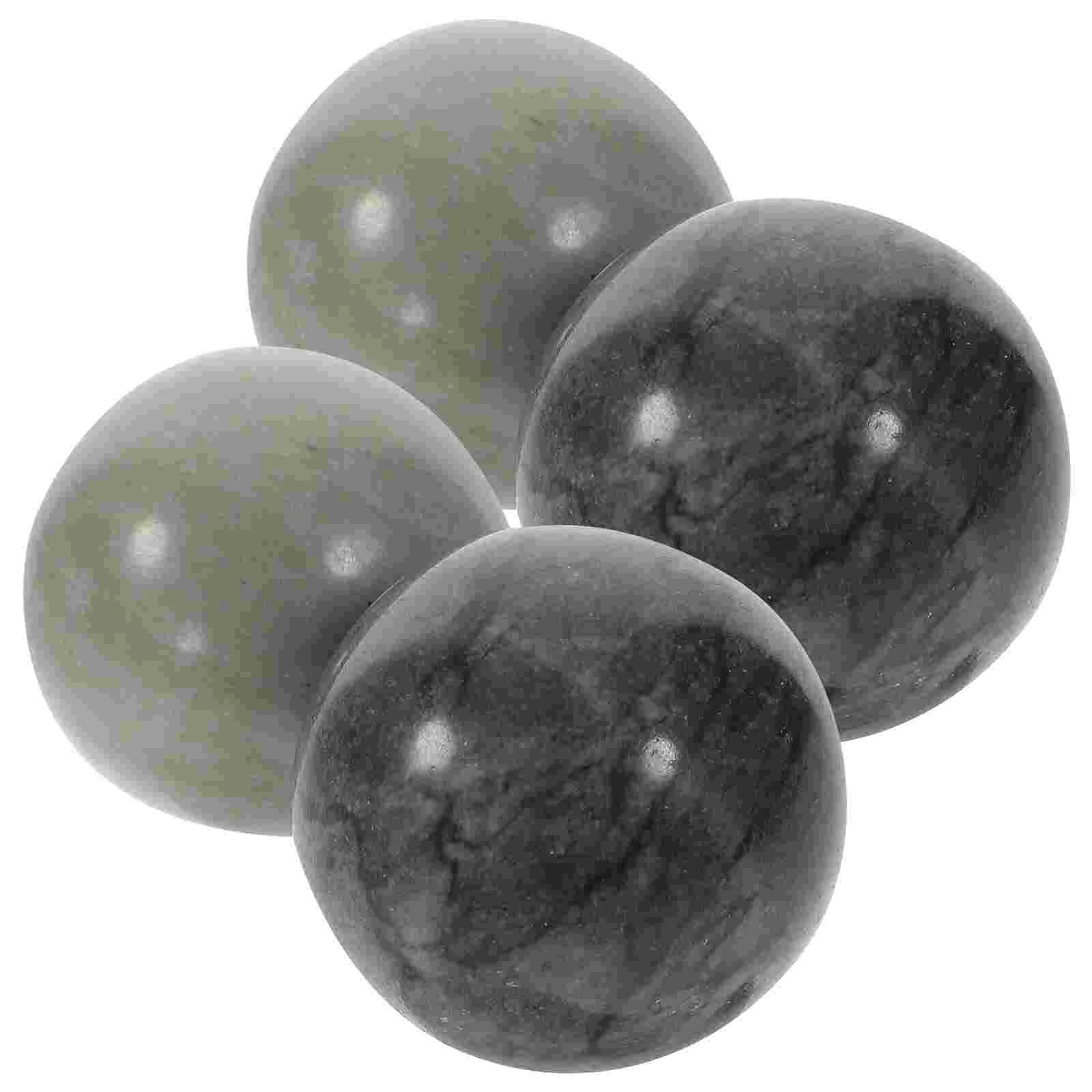 Round Chinese Health Balls Marble Massage Tool Trigger Point Hand Balls