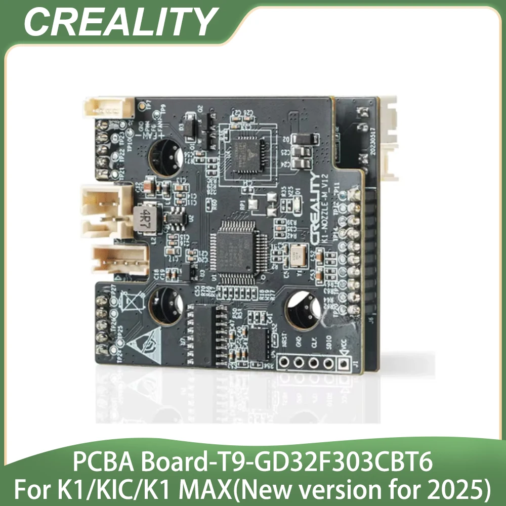 

For K1/KIC/K1 MAX_T9_GD32F303CBT6 NOZZLE-C-V13 Adapter Board Replace 3D Printer Accessories Creality Original PCBA_G_