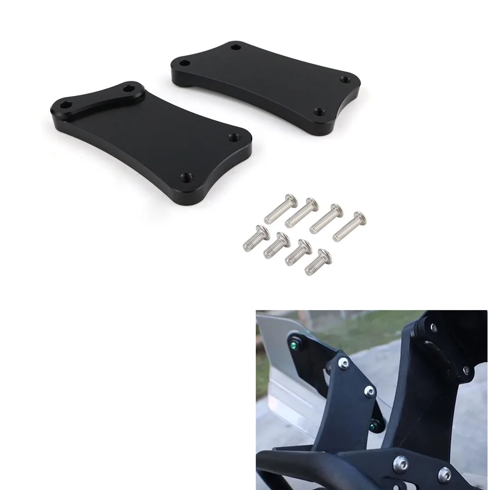 

Fit For KAWASAKI KLR 650 KLR650 2022-2024 Motorcycle Accessories Windshield Bracket Adjuster Windscreen Risers