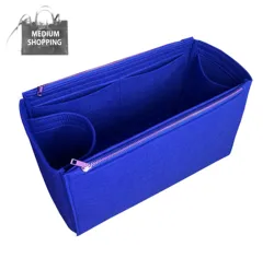 Organizer na torebkę na zakupy Telfar Medium torba Tote Organizer designerski Organizer na torebkę z kieszenią zapinaną na suwak