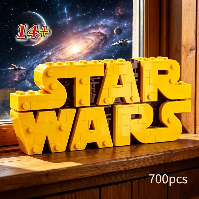 

2026 New 700pcs Creative DIY Toys Desktop Decoration Craft Collection 75407 Building Blocks Model Ornament For Birthday Gifts