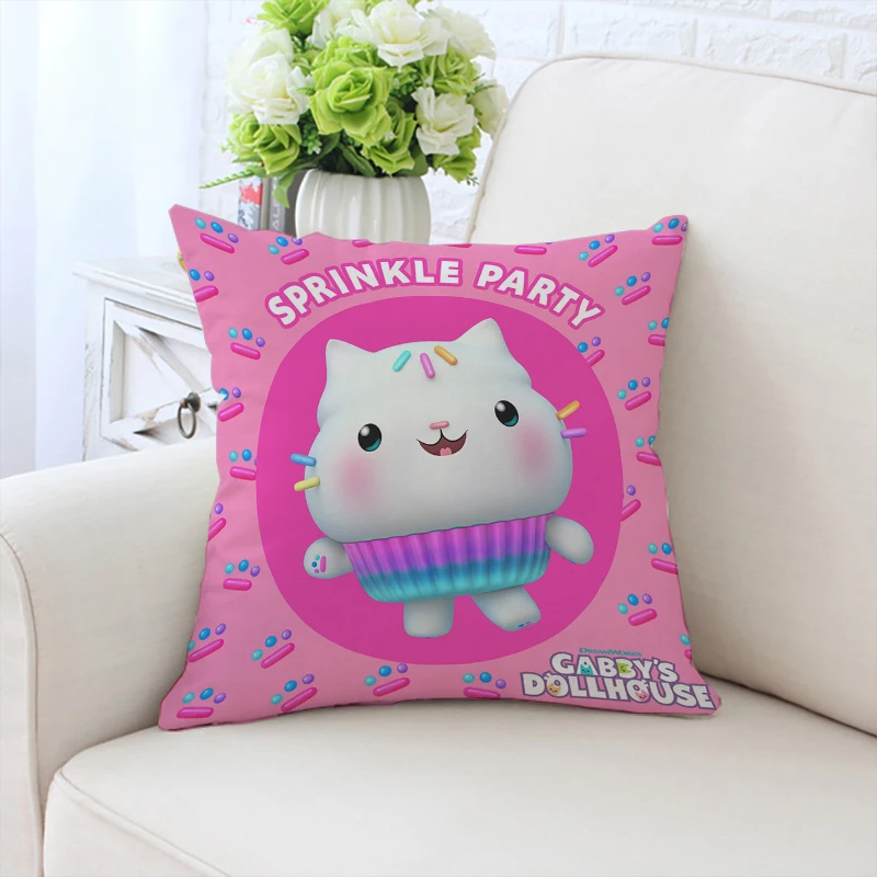 

Cushion Covers for Bed Pillows G-Gabbys Dollhouse Decorative Pillowcase 40x40 Home Decor Decorative Pillow Cover 45x45 Cushions