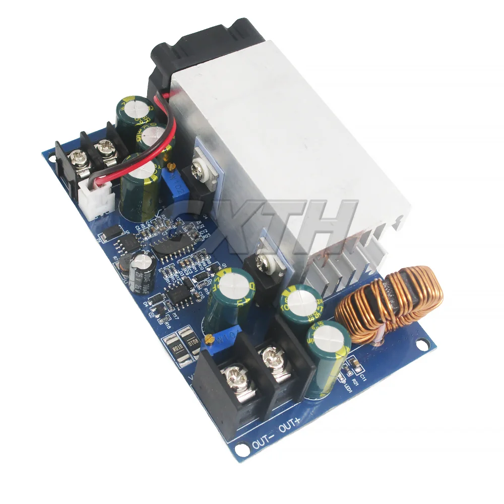 DC 12V-75V To 5V 12V 24V 48V 25A 600W High Power Adjustable Step Down Power Module Buck Converter Constant Current Charging