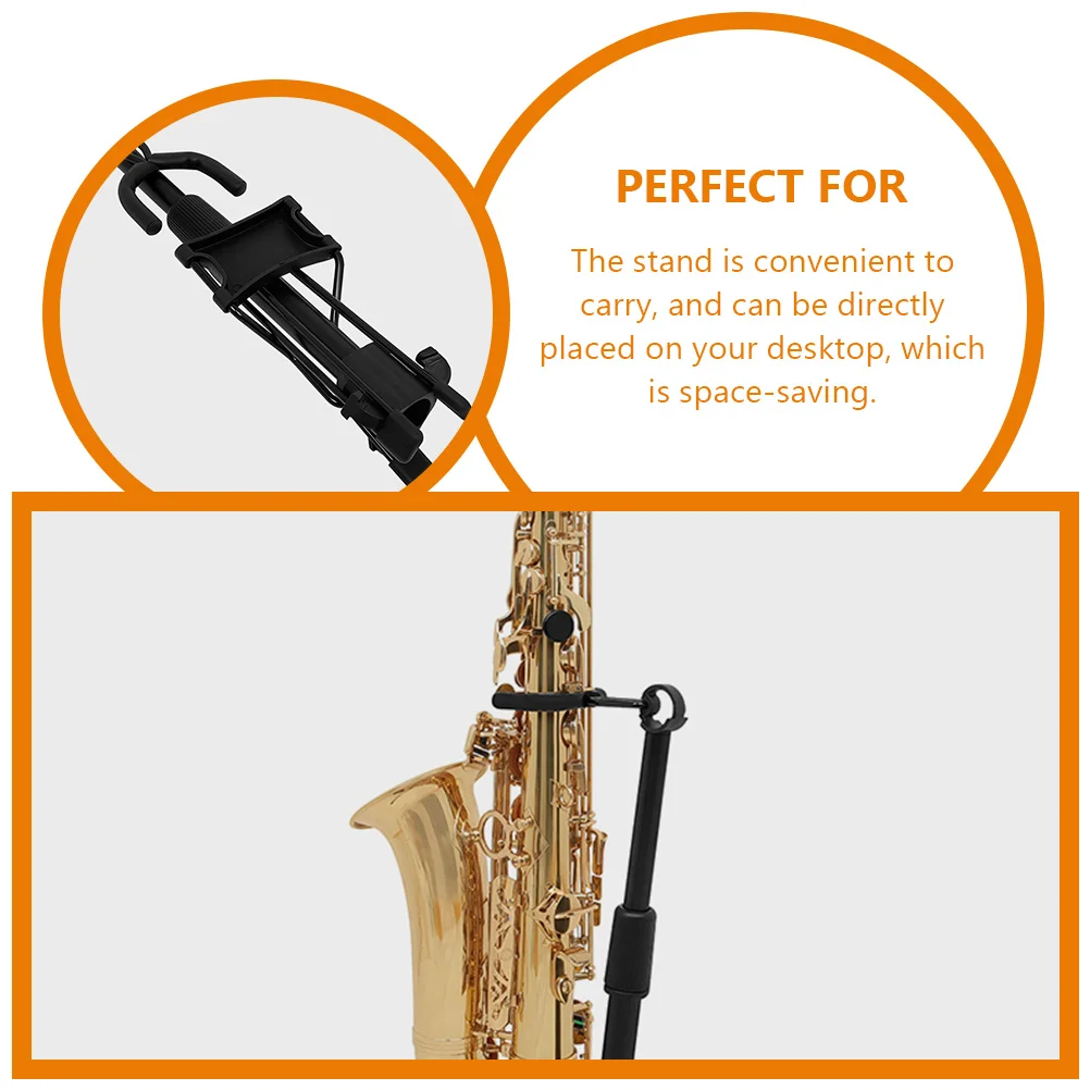 

Musical Instrument Stand Foldable Flute Holder Metal Rack Floor Oboe Clarinet Trombone Storage Display Durable Sturdy Space