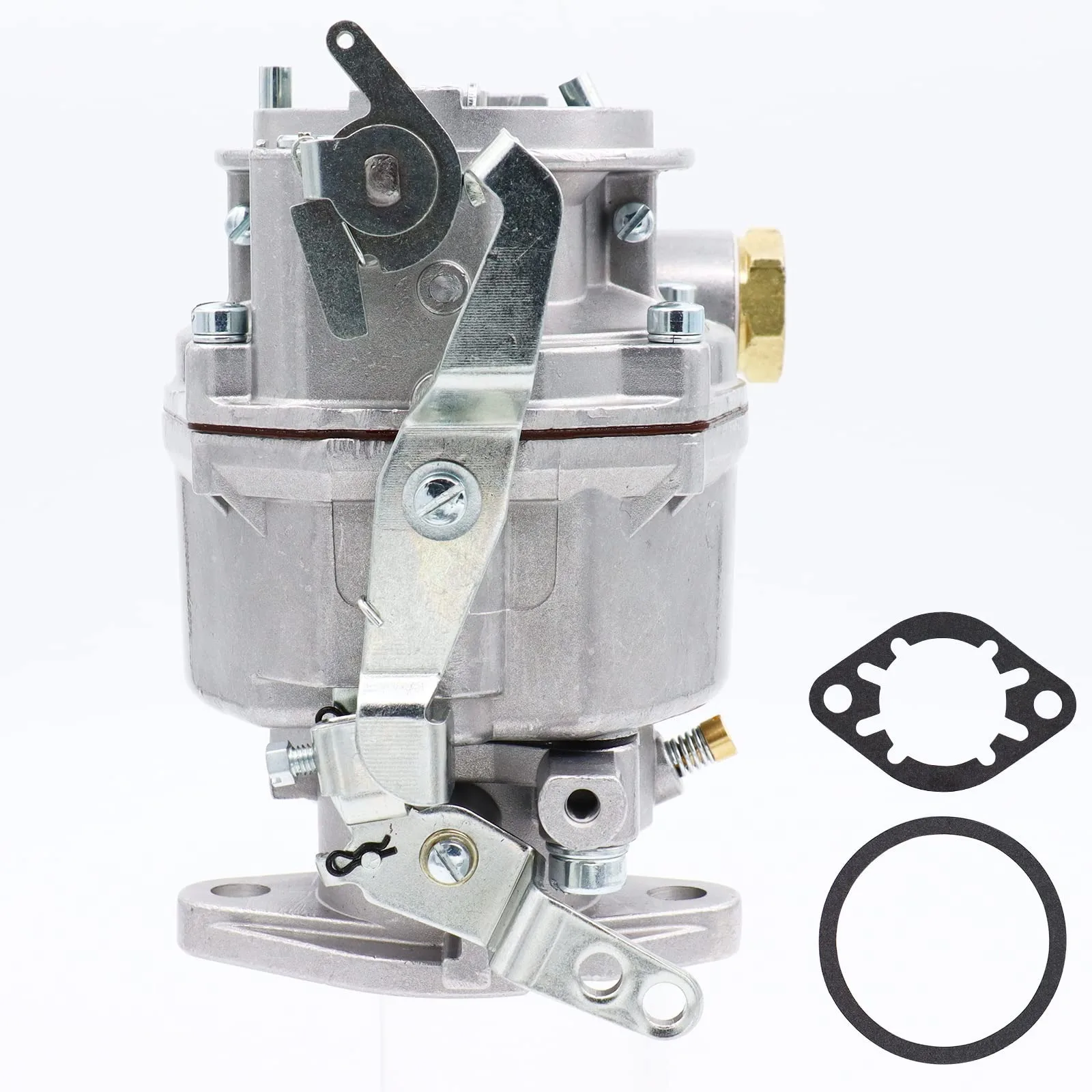 مكربن الاختناق الكهربائي 1 برميل المكربن لروتشستر شيفروليه جي إم سي 250 292 واط/ترموستات الاختناق 12 فولت #5