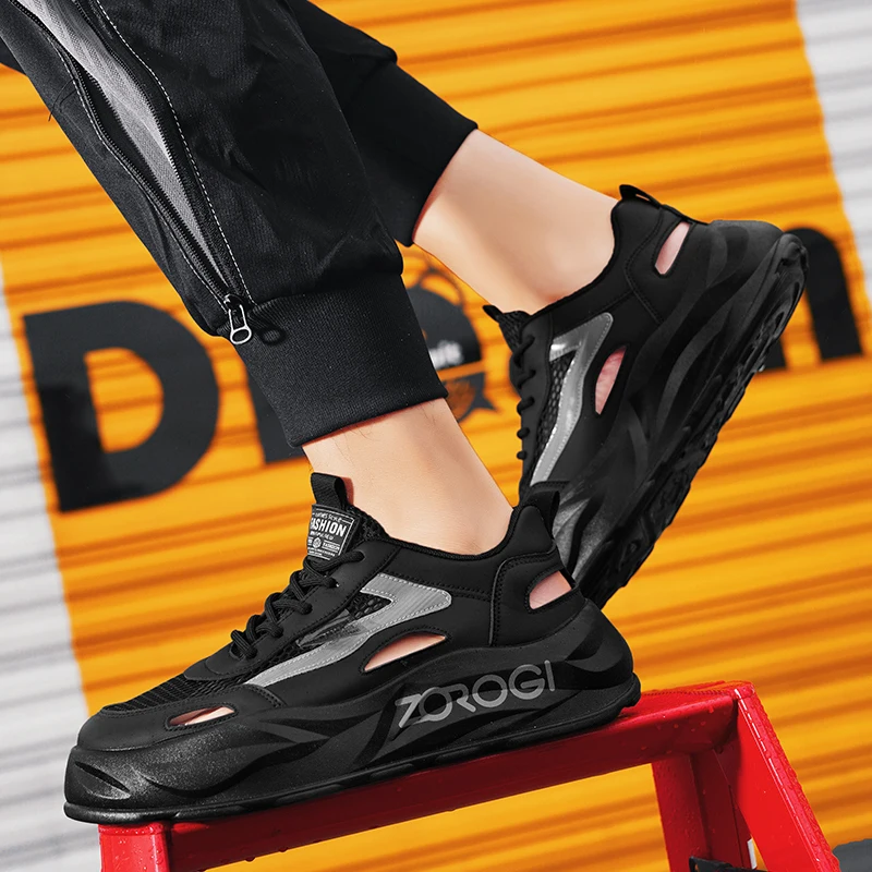 ฤดูร้อนใหม่ผู้ชายรองเท้าBreathableรองเท้าผ้าใบกลางแจ้งแพลตฟอร์มรองเท้าผ้าใบลําลองรองเท้าวิ่งรองเท้าHollow Outรองเท้าแตะZapatillas Hombre