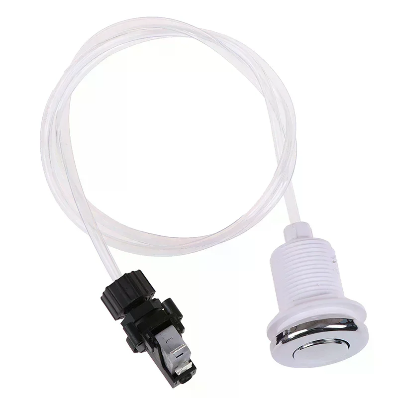 1Set 16A 250V On Off Push Air Button Switch Jet Tool Set Pneumatic Air Pressure Switch Knob Bath Spa Tubing Kits For Home Tools