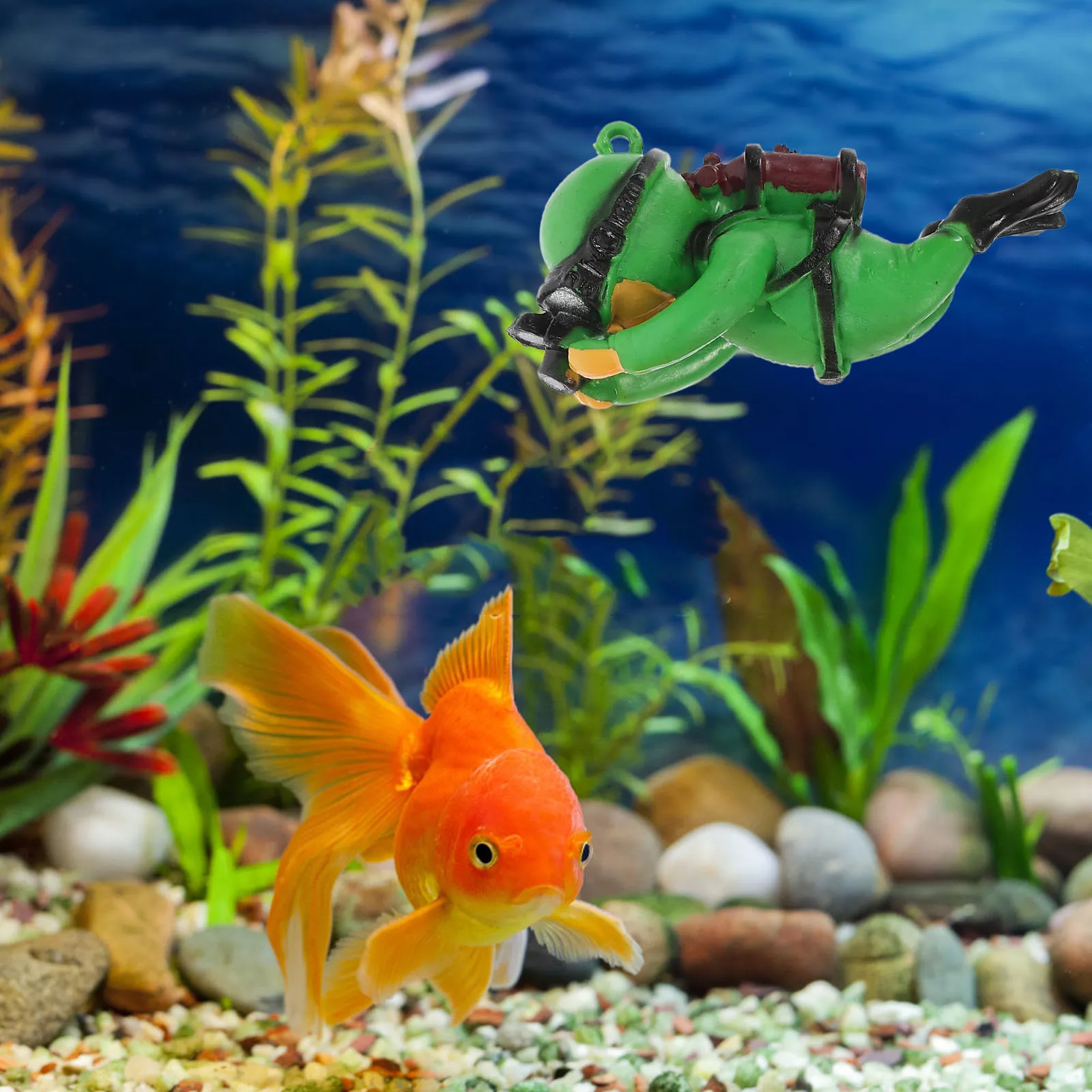 

for Diver Ornaments Fish Tank Decorations Cartoon Divers Aquarium Mini Pvc Supplies