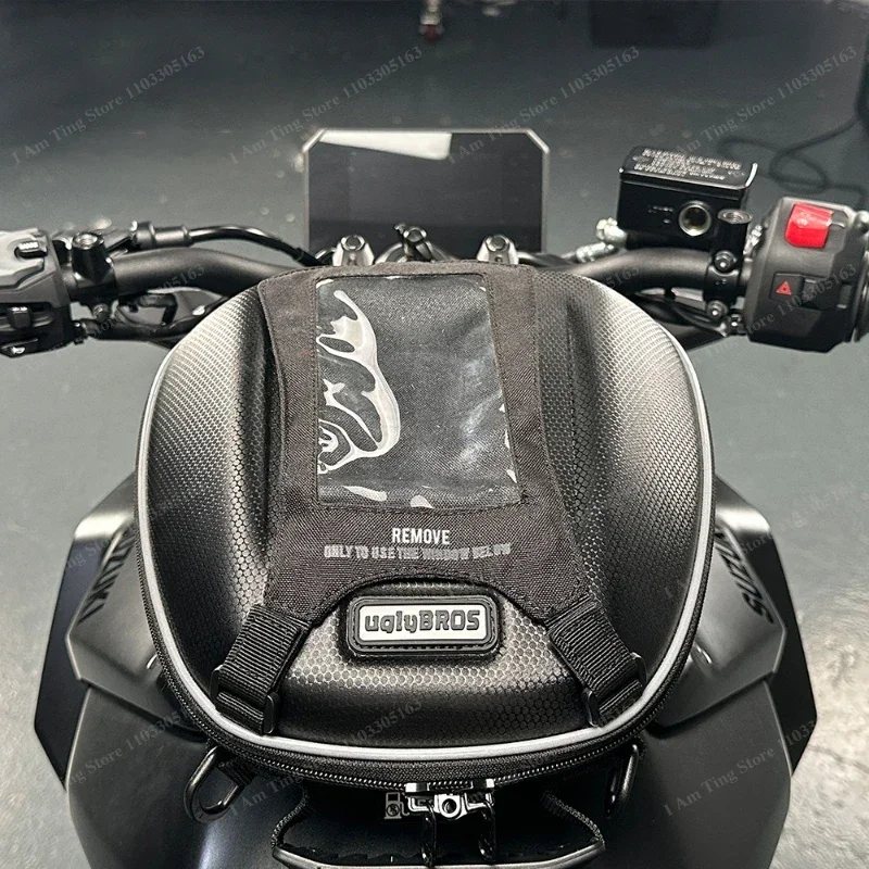 Motorcycle Fuel Tank Bag For SKZUKI GSX-8S 2024 Waterproof Racing Bags Storage Luggage Bag 3.8L Tanklock Racing Backpack Parts