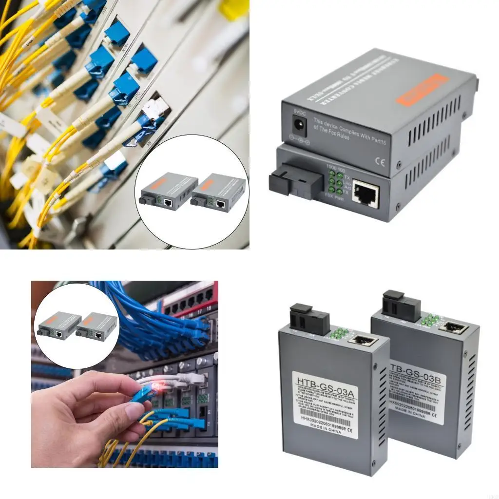 

900F Gigabit Fiber Optical Transceiver Extended Transmission Ranging Data Center Use