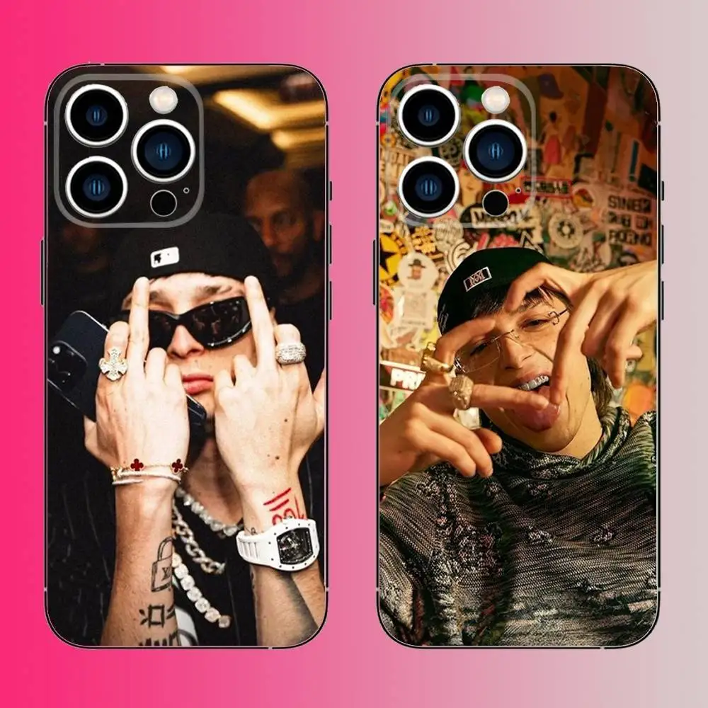 

P-Peso Pluma Phone Case For iPhone 16,15,14,13,12,11,Pro,Max,Plus,Mini,X,XS,XR,8,7,6,S,SE Soft Black Case