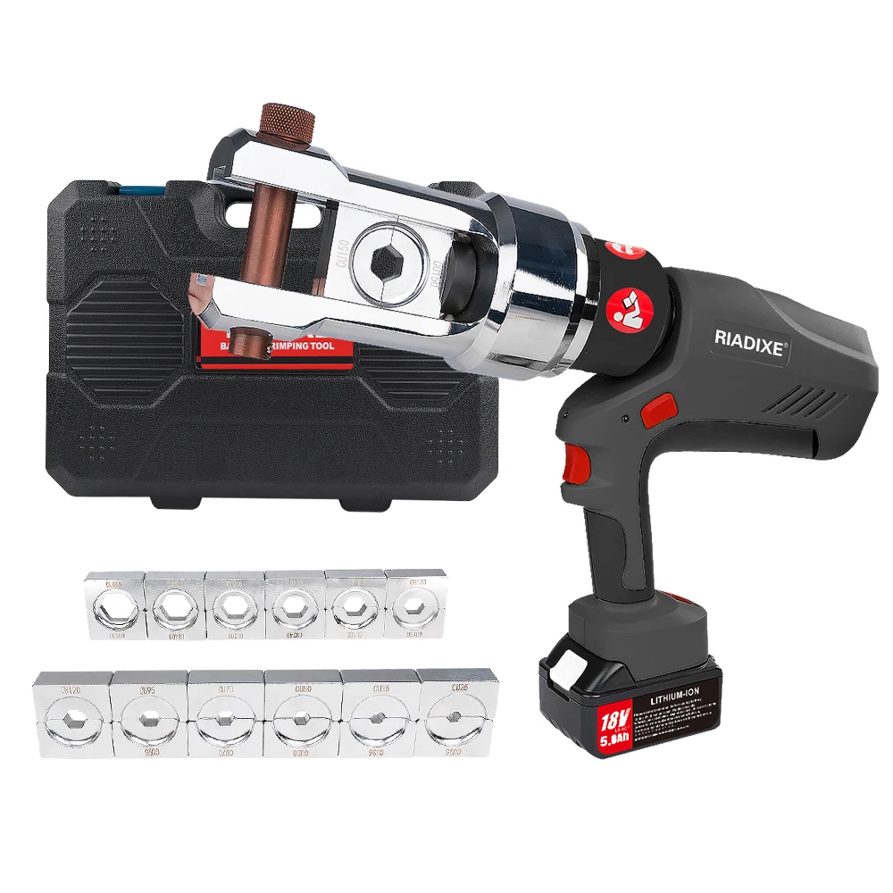 

EZ-630 Continuous function the latest electric hydraulic cable crimping tool cutting tool cable crimper