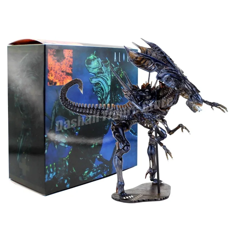 AMAZING YAMAGUCHI Alien vs. Predator Action Figure #018 PVC Collection 20cm Xenomorph XX121 Alien Queen Figurine Model Toys Gift