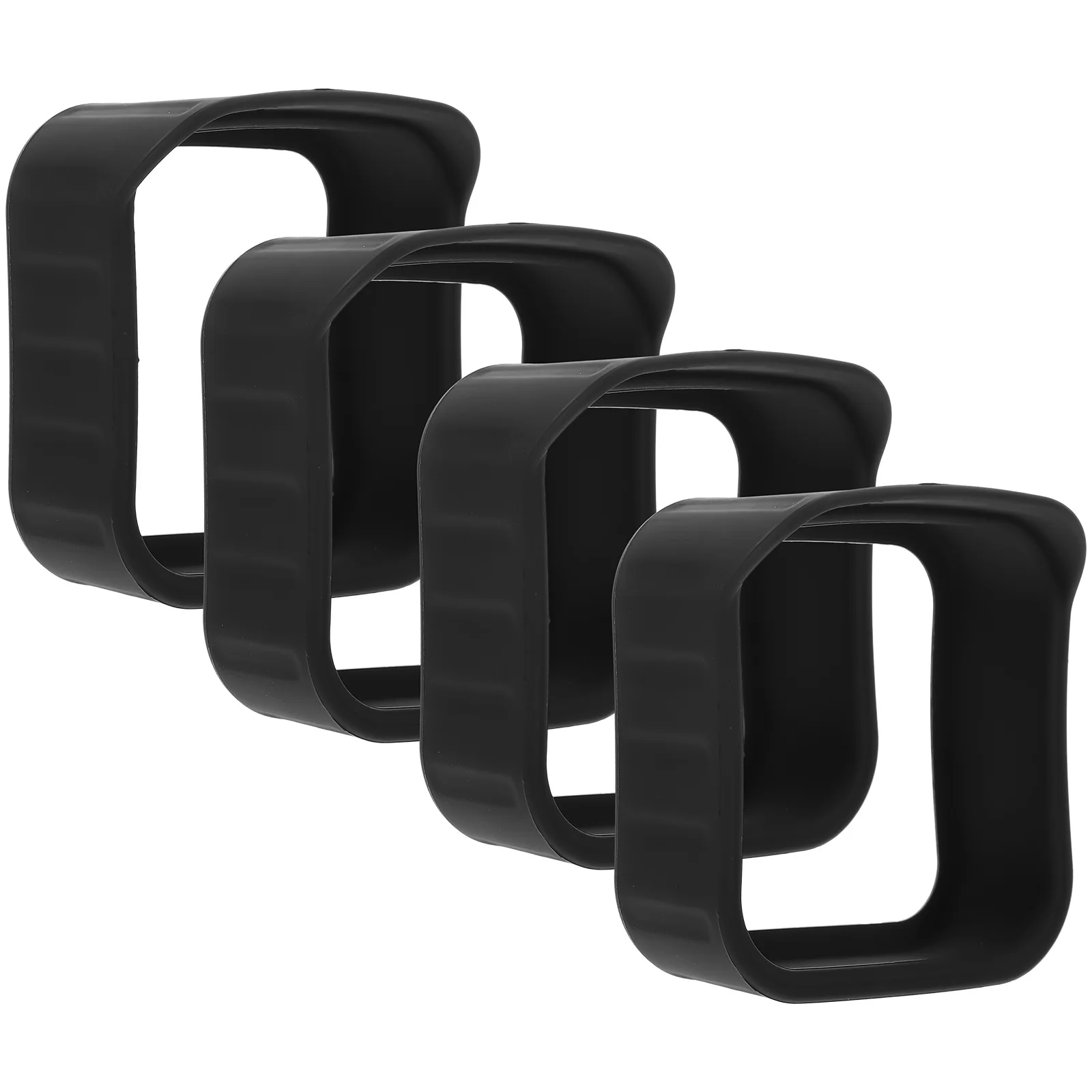 

4Pcs Camera Silicone Skin Weatherproof Protection Cover for Outdoor Indoor Security Monitor Uv Rain Scratch Resistant Housing