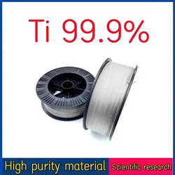 TA1TA2 high purity titanium wire for scientific research has a diameter of 1MM and a length of 1m