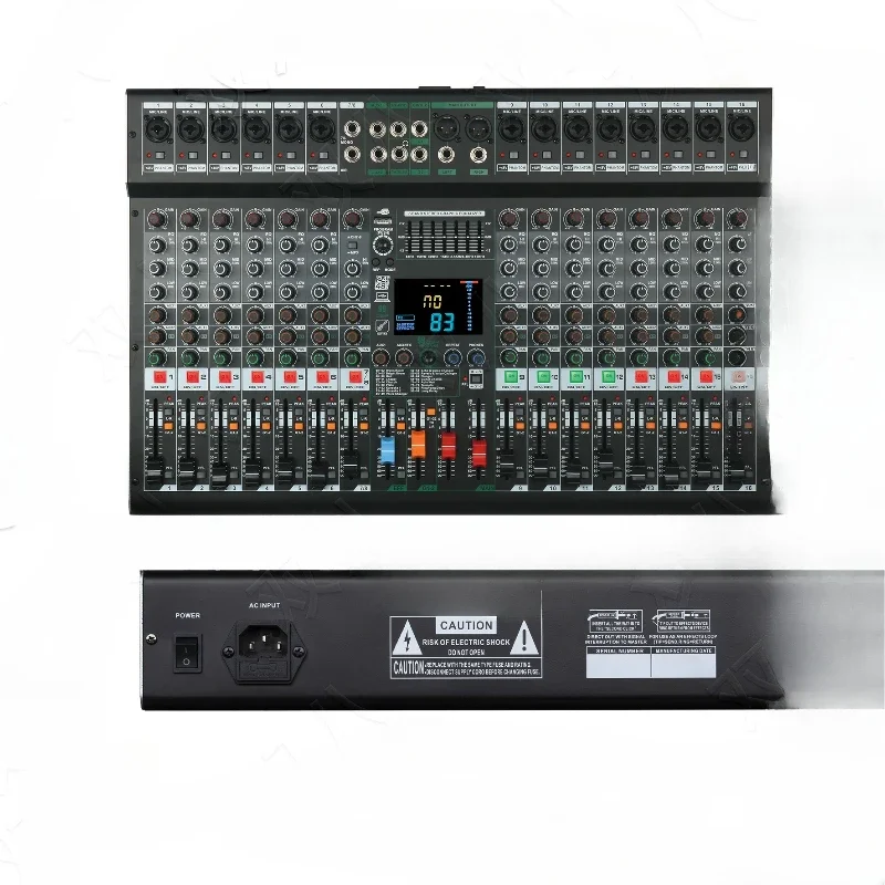 يمكن تشغيل MP3 بشاشة كبيرة بواسطة قرص Bluetooth U، مناسب لخلاط البث المباشر الاحترافي في الهواء الطلق لمرحلة الزفاف ST-160