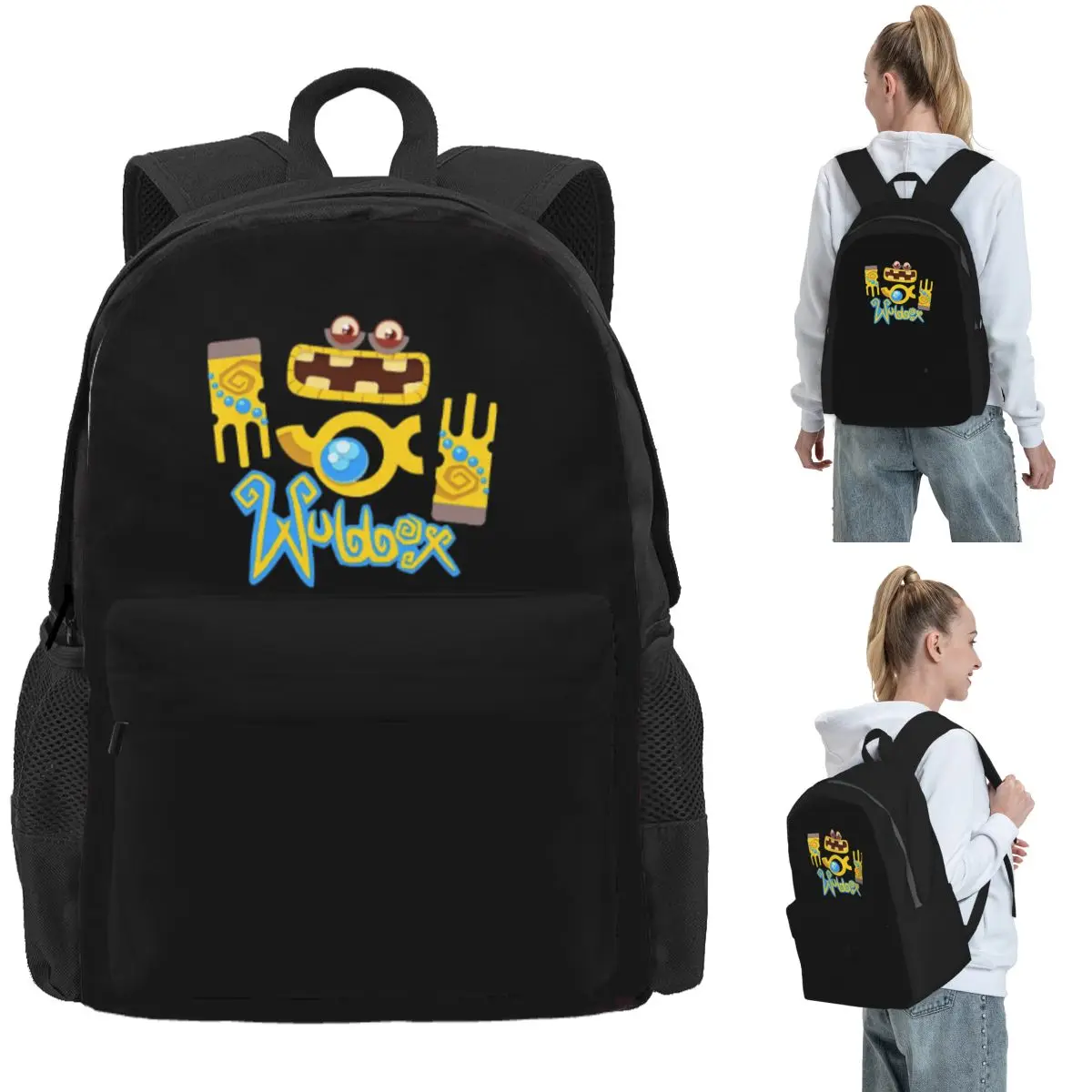 

Wubbox My Singing Monsters Backpack Daypack Large Capacity Kids BookBag School Bag Shoulder Bags for Men Women