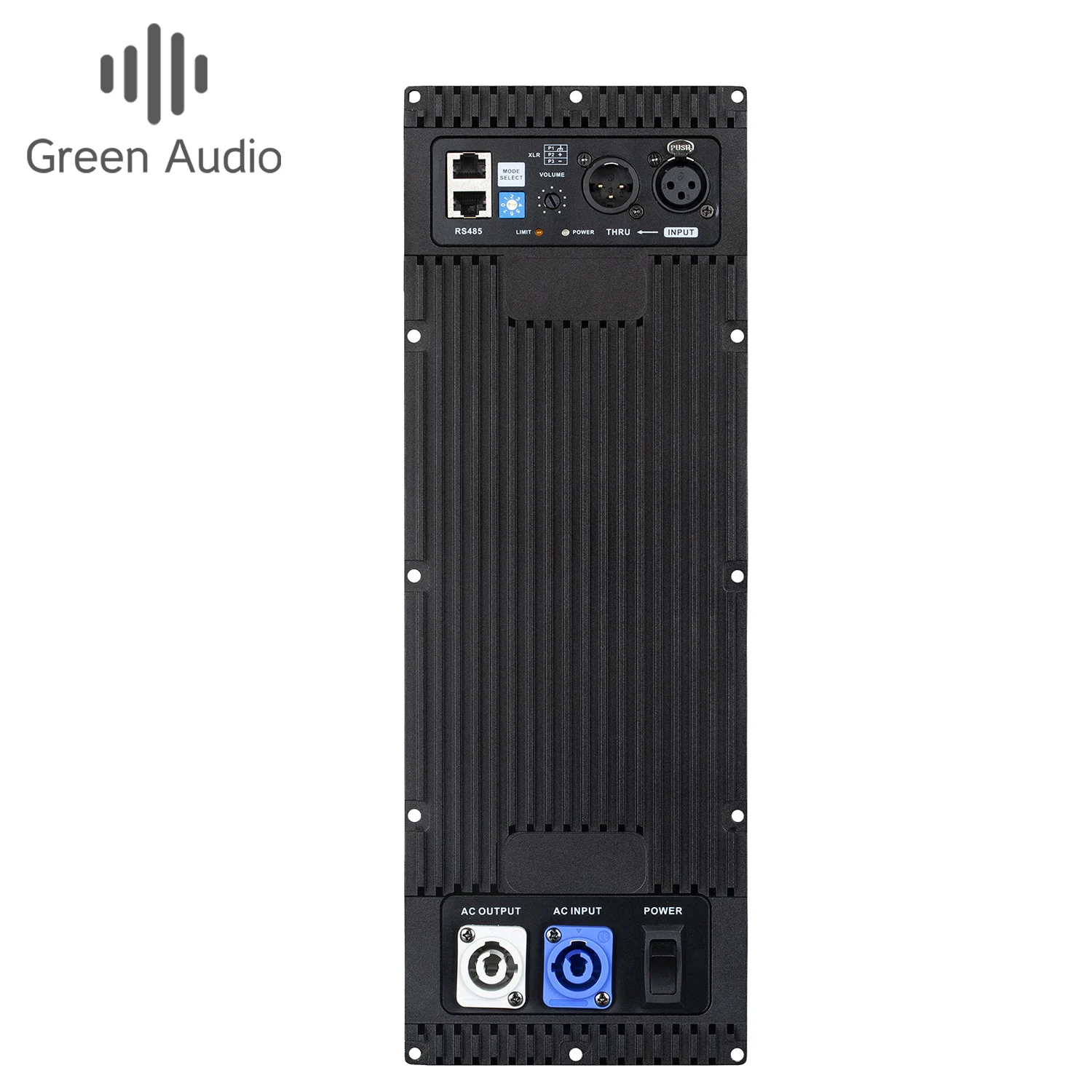 Carte de caisson de basses professionnelle de classe D GAP-X2DM8, avec Module amplificateur DSP intégré à 2 canaux