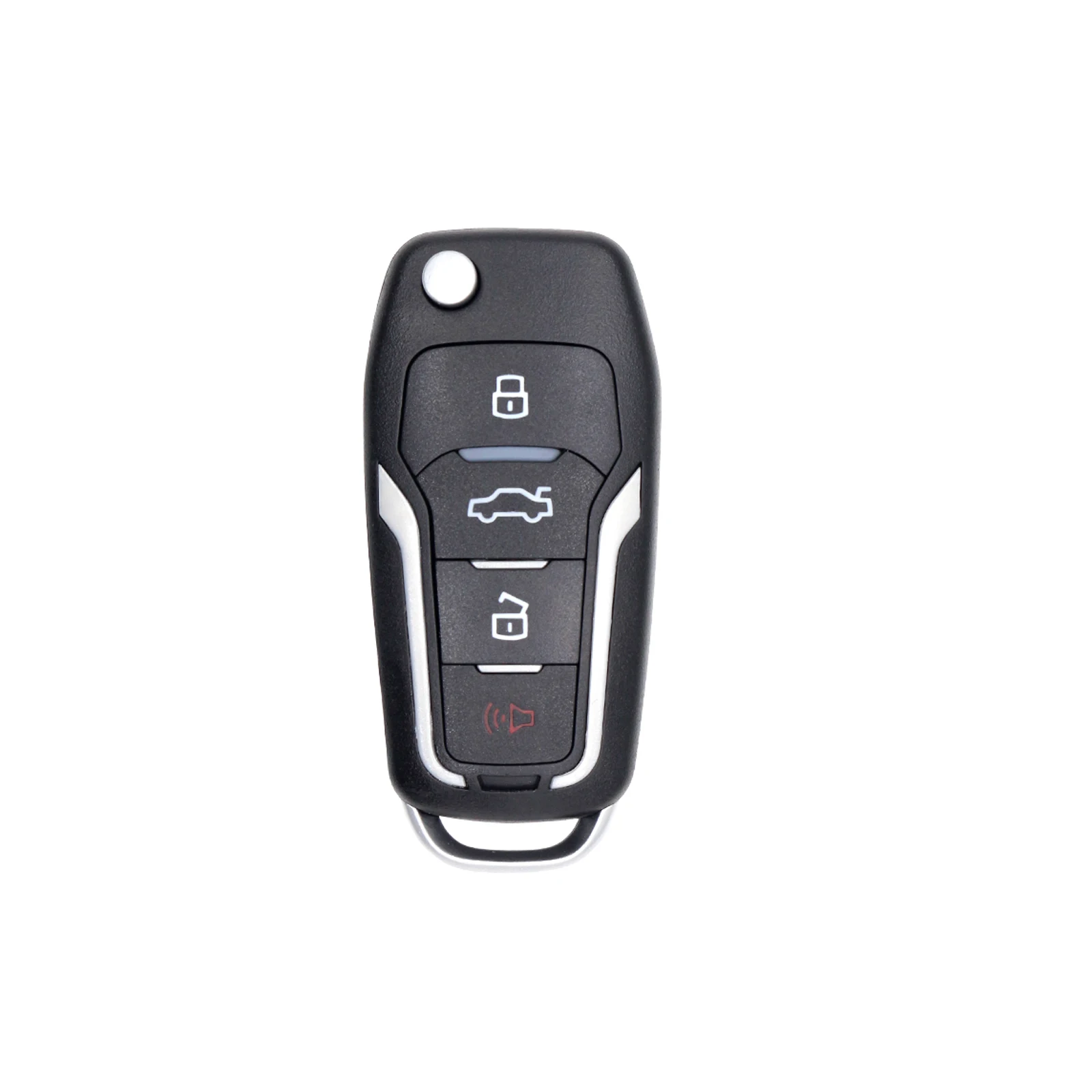 315/433MHZ  CWTWB1U331 ASK Car Key for Ford Sliver 4 Buttons Remote Fob Modified Vehicle Key with Chip4D63/80bit Car Control Key