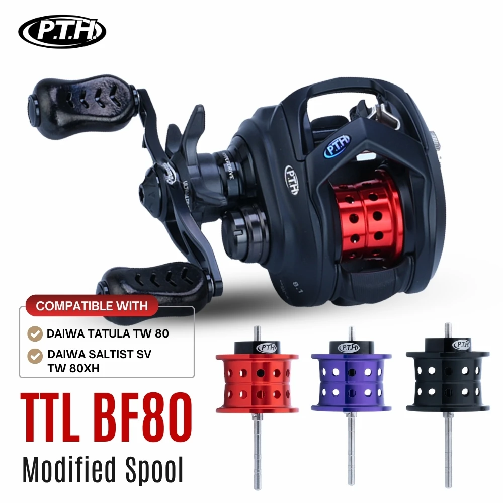 pth-ttl-bf80-modified-spool-for-daiwa-tatula-tw-80-daiwa-saltist-sv-tw-80xh-lightweight-bfs-shallow-spool-micro-lure-casting
