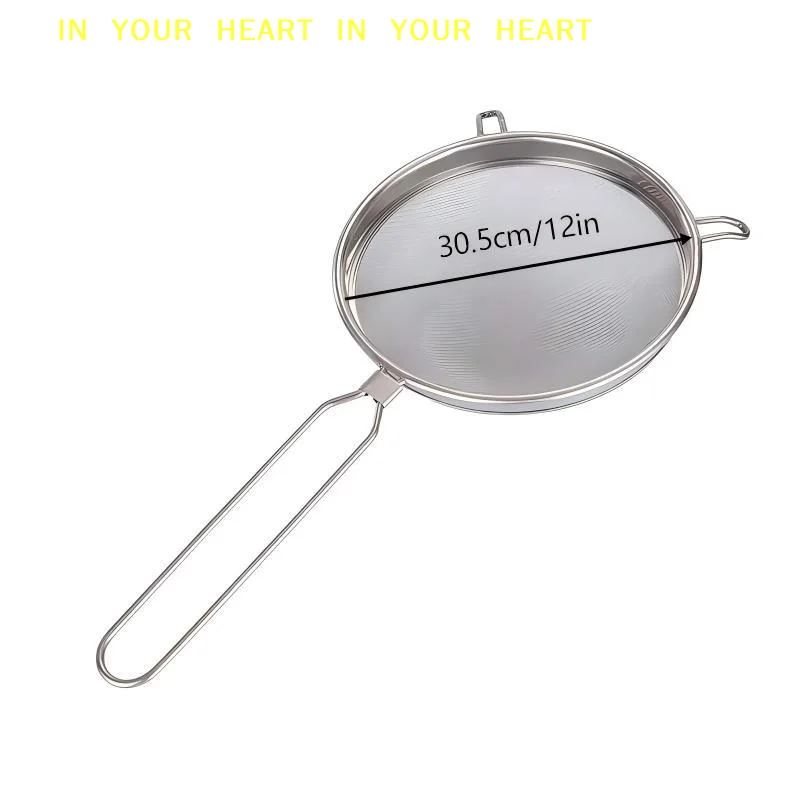 【X】Ergonomic Colander Strainer Non Slip Handle Food Safe for Christmas Recipes Rinsing Draining Pasta Berries Vegetables