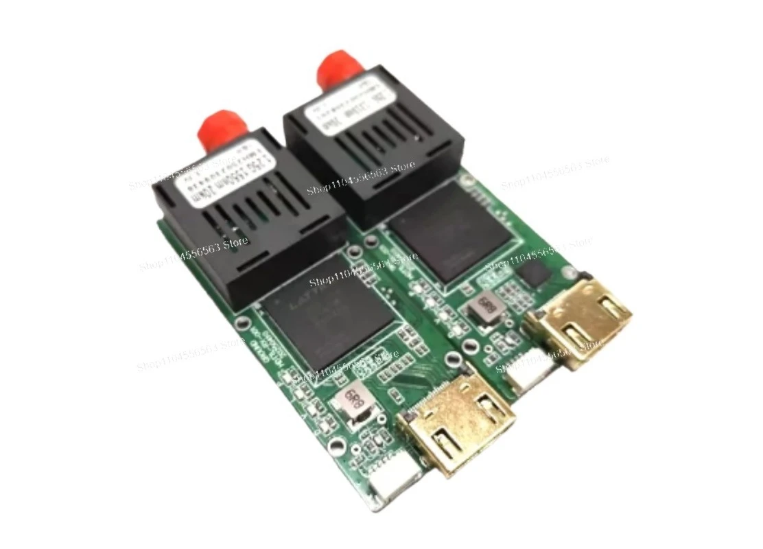 1/2 Channel TTL Video To Fiber Converter Embedded Optical Transceiver High Resolution Video Transmission Module