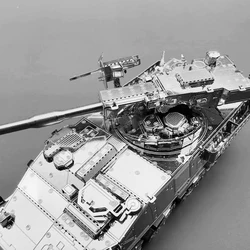 MMZ modelo de tanque de vehículo blindado Stryker, modelo de montaje de tanque, rompecabezas 3D cortado con láser, juguetes para adultos y niños, regalos de bricolaje