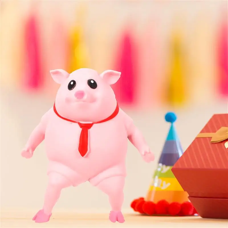 Pig Slow Rising Toy Cartoon Squeeze Toy Pig Birthday For Kids Squeeze Cute Squeezing Piggy For Release Pig Stress Splash