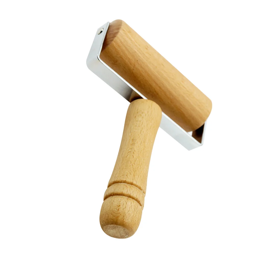 

1pc Beech Wood Rolling Pin For Dough Pastry Fondant Cake Noodle Baking Tool Kitchen Utensil Wooden Roller Diy Home Bakery