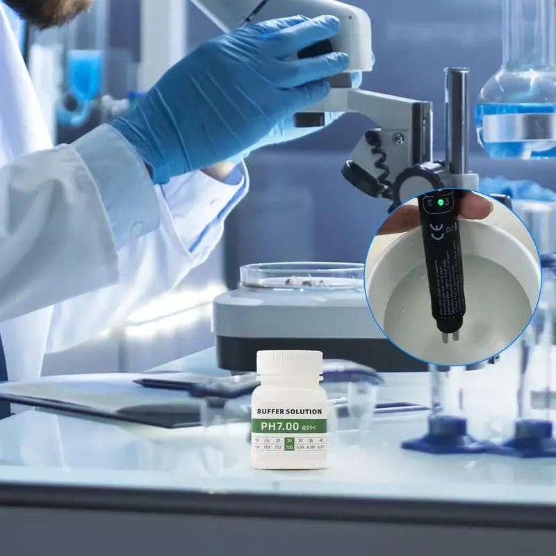 Imagem -04 - Water Quality Measurement Solution ph Buffer Buffer Precise Family Instruments Piscina 50ml