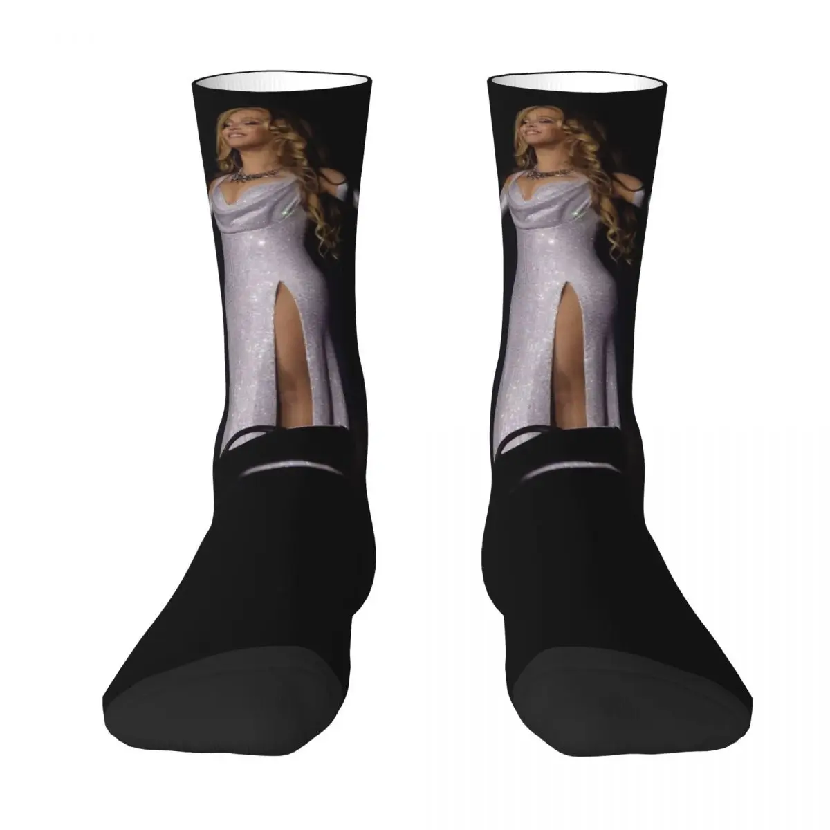 Beyonce Renaissance World Tour Men Women Socks Windproof Beautiful Spring, Summer, Autumn, and Winter Dressing Gifts