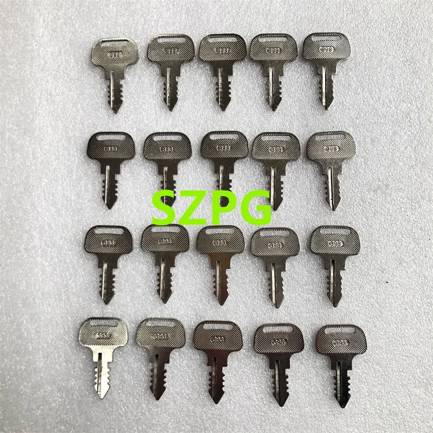 

20PCS 393 Key 18510-63720 for Kubota Tractor M4900 M5700 M6800 M8200