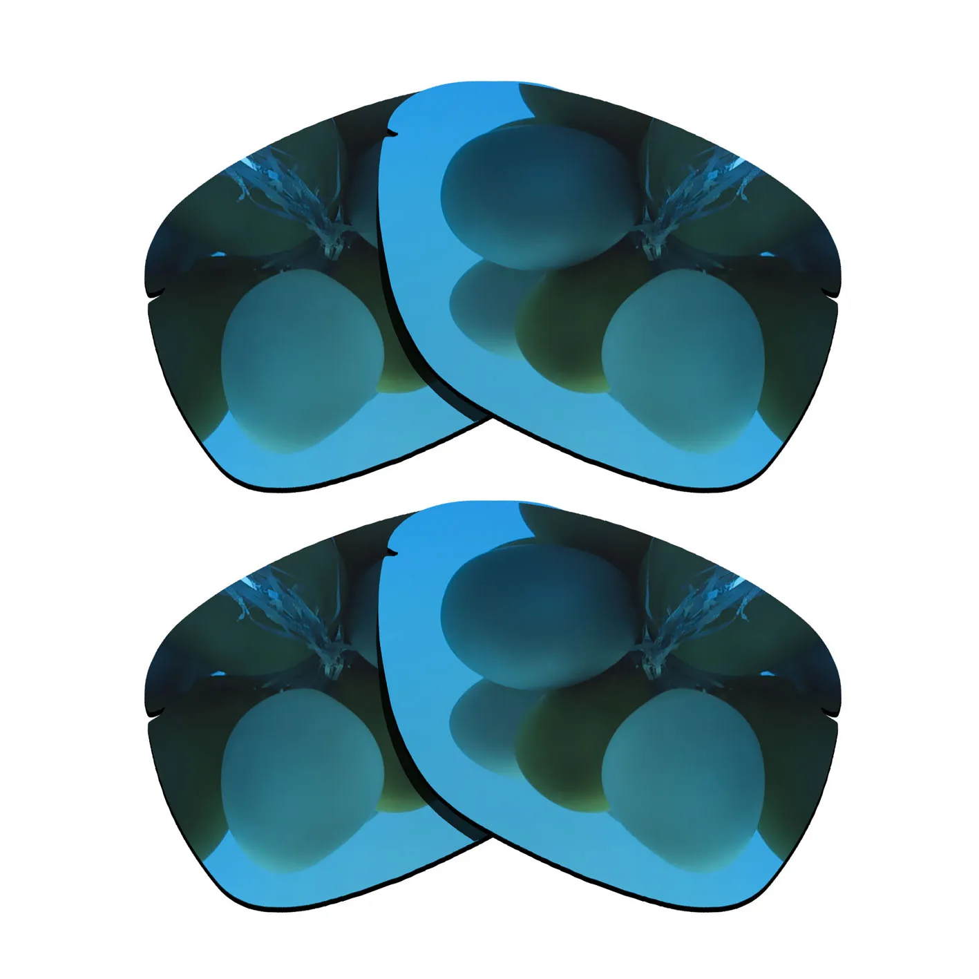 

2 Pairs Sky Blue&Sky Blue Lenses Replacement For-Tailhook Polarized Sunglasses