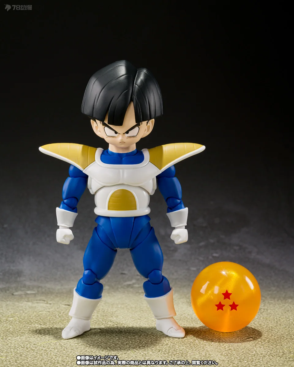 100% Original Bandai SH Figuarts SHF Dragon Ball Son Gohan Battle Clothes Anime Action Figures Collection Model Toys Figura