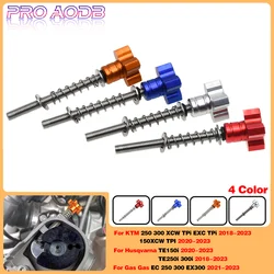 Fuel Idle Speed Adjuster Screw For KTM TPi EXC 300 250 XCW TPi 2018-2023 150 XCW TPI 2020 2021 2022 2023 Motorcycle Accessories