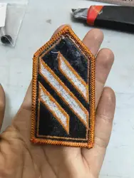 Parches bordados exterior y mochila, insignias de moral para ropa