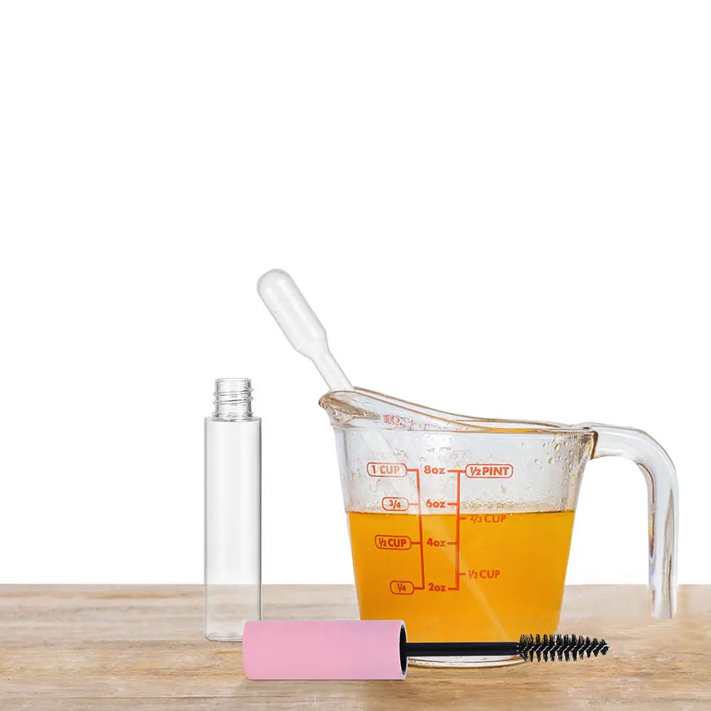 

15Pcs Empty Mascara Tubes Plastic Refillable Eyelash Cream Bottles Travel Portable DIY Makeup Containers Reusable Tools