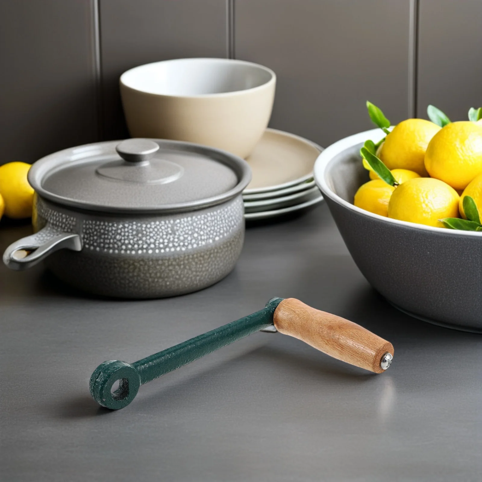 

Heavy Duty Meat Grinder Handle Manual Crank Tool Rapid Preparation Silent Operation Ergonomic Design Long Lasting