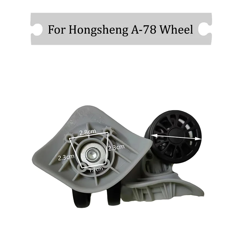 

Suitable For Hongsheng A-78 Universal Wheel Silent Wheel Luggage Anti-wear Wheels Replaceable Wheels Flexible Rotation Wheels