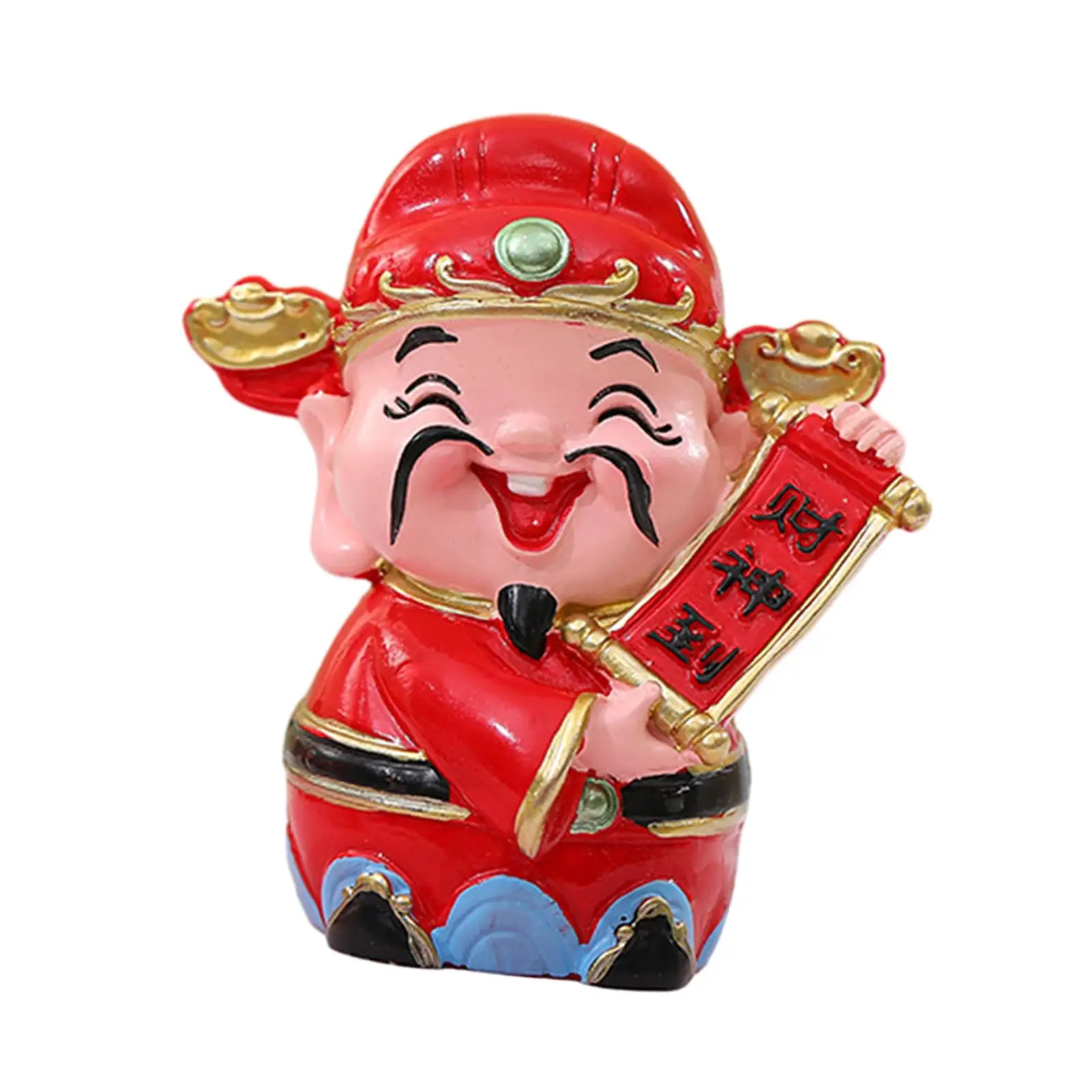 Chinese New Year Resin Statue Spring Festival Decoration for Bedroom