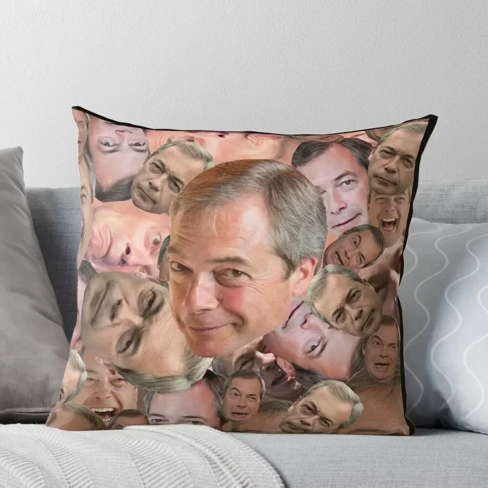 CAN'T BARRAGE THE FARAGE Throw Pillow pillows decor home Cushion Child Sofa Covers pillow