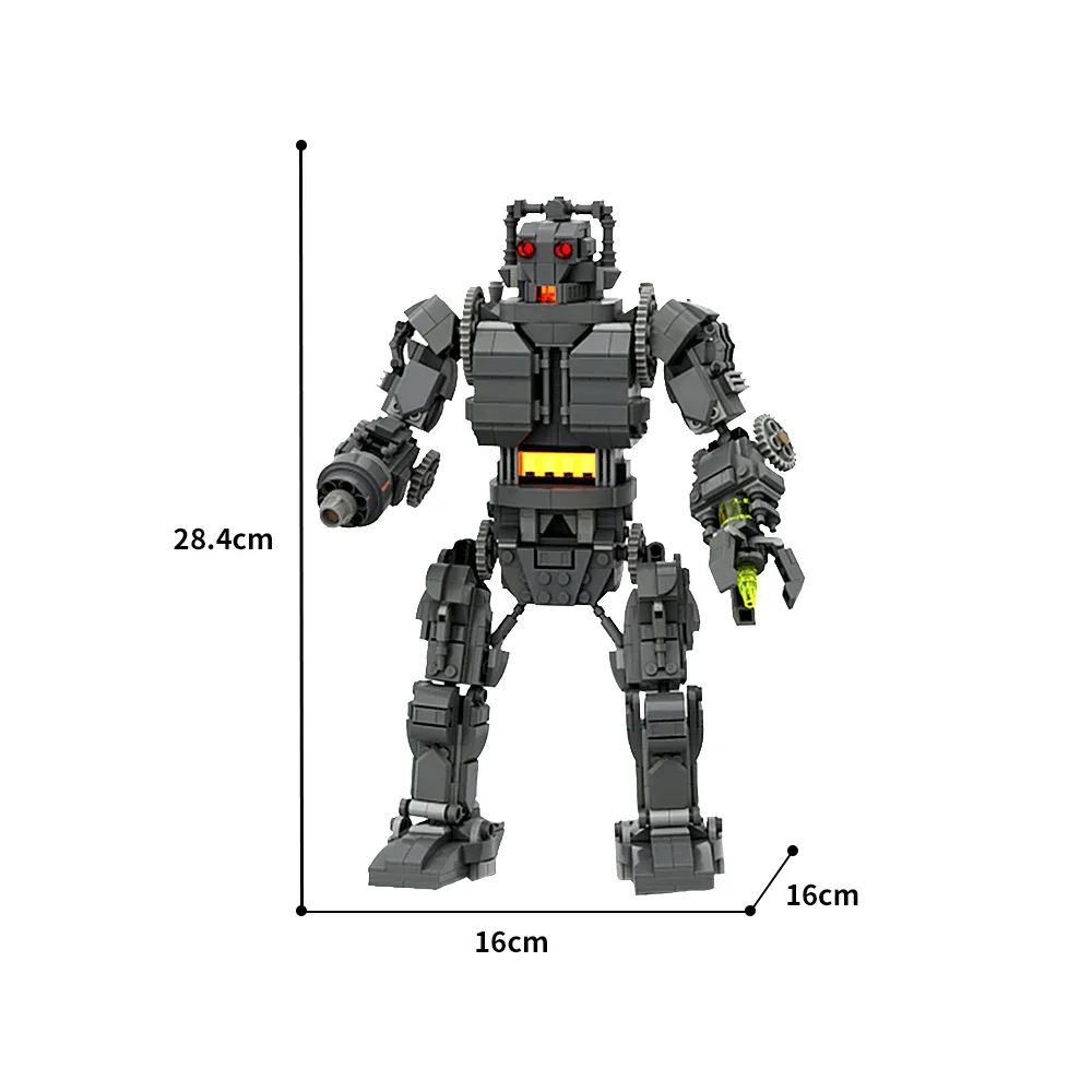 مكعبات بناء روبوت Cyberkingeds ، أفلام MOC ، طقم أطباء ، نموذج روبوت ، ألعاب تجميع ، هدايا للأطفال ، 12th