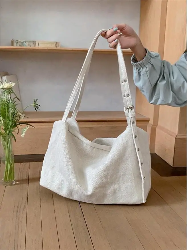 large-capacity-canvas-tote-bag-korean-style-commuter-single-shoulder-handbag-crossbody-bag-for-men-and-women-universal