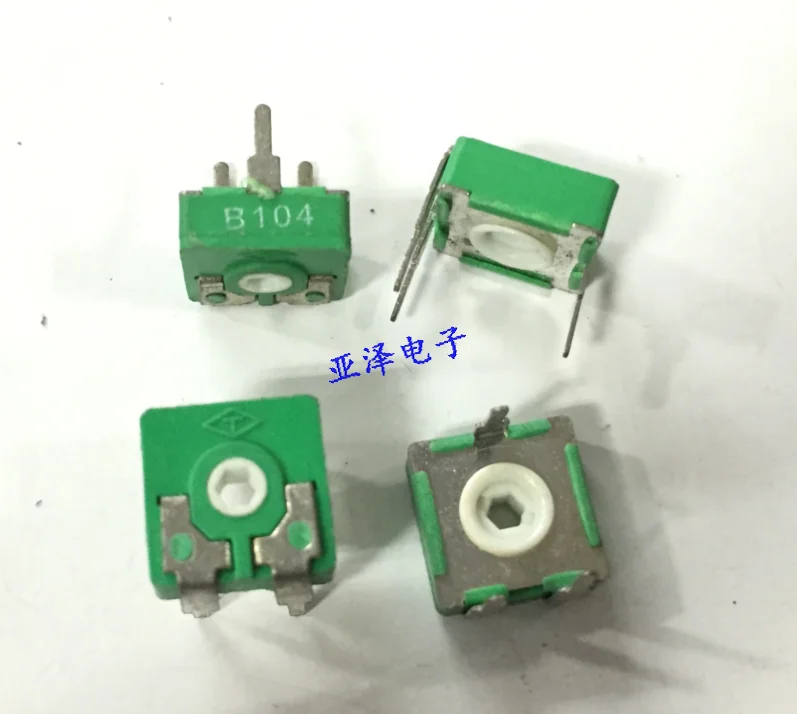 5PCS/lot Spanish T-brand adjustable resistance potentiometer PT10-B100K