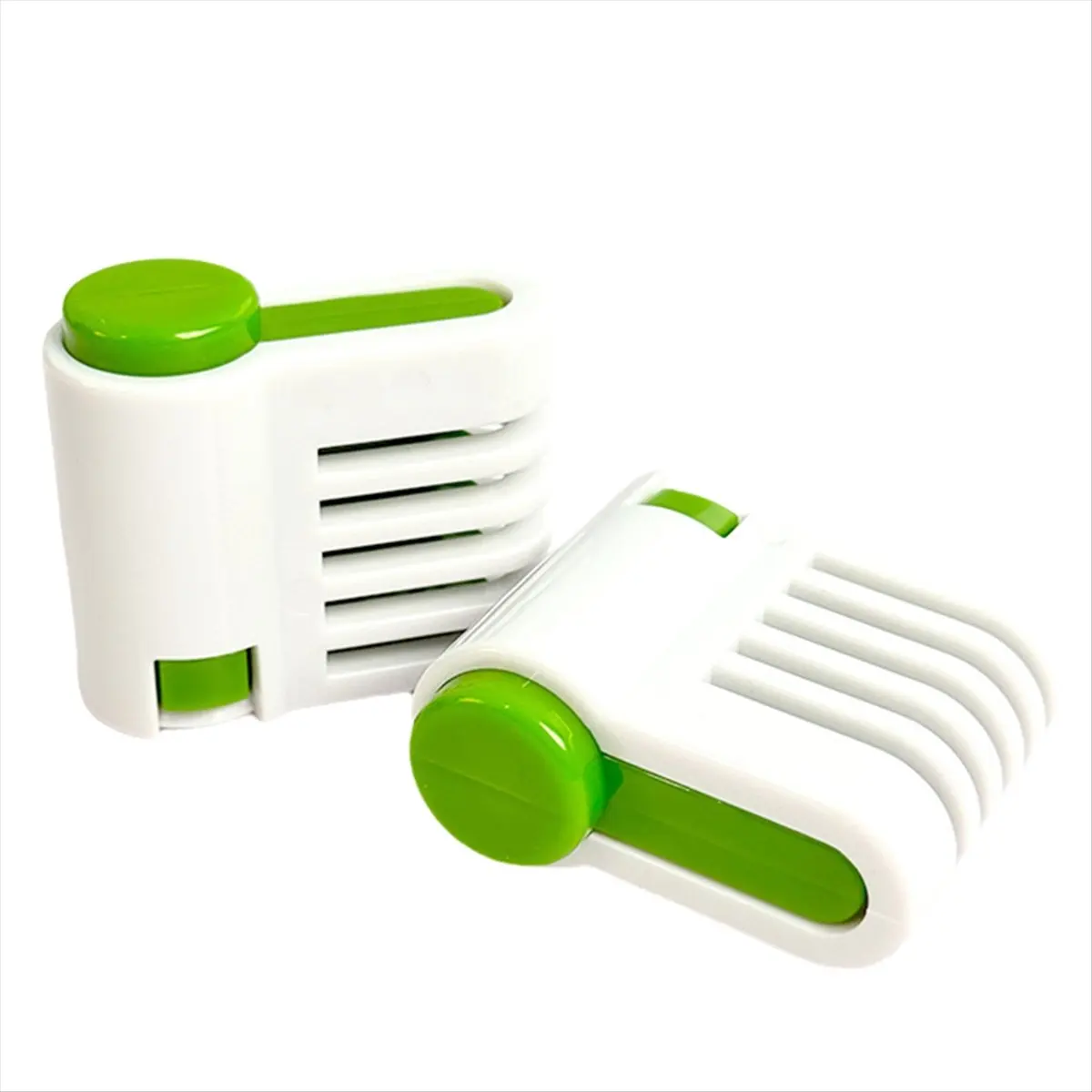 KSOL 2pcs/Set Cake Slicer Bread Divider Layering Aid Serrated Knife Divider Toast Baking Tool A