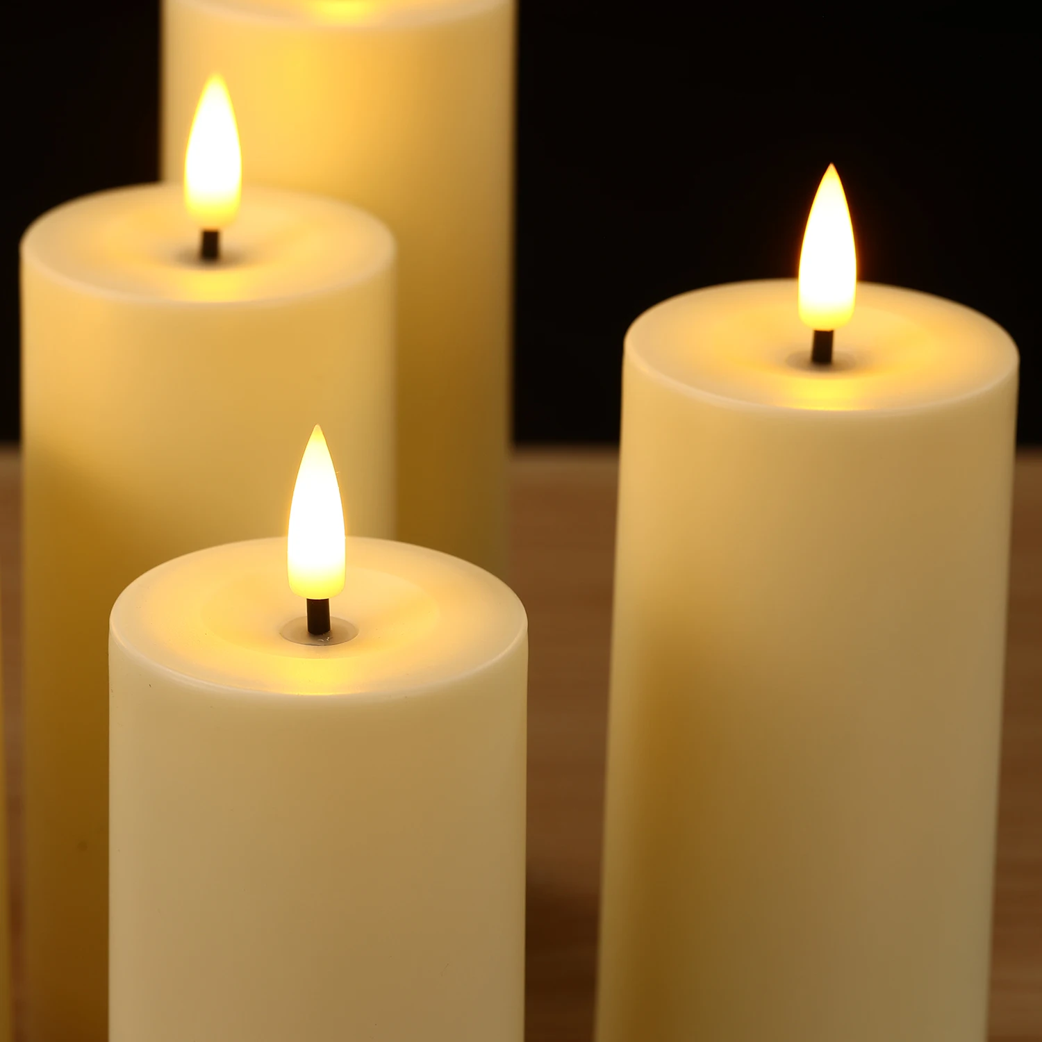 12pcs Flameless Candle Light Waterproof LED Flickering Candles Tea Lights with Remote Timer Wedding Birthday Decor Fake Candles